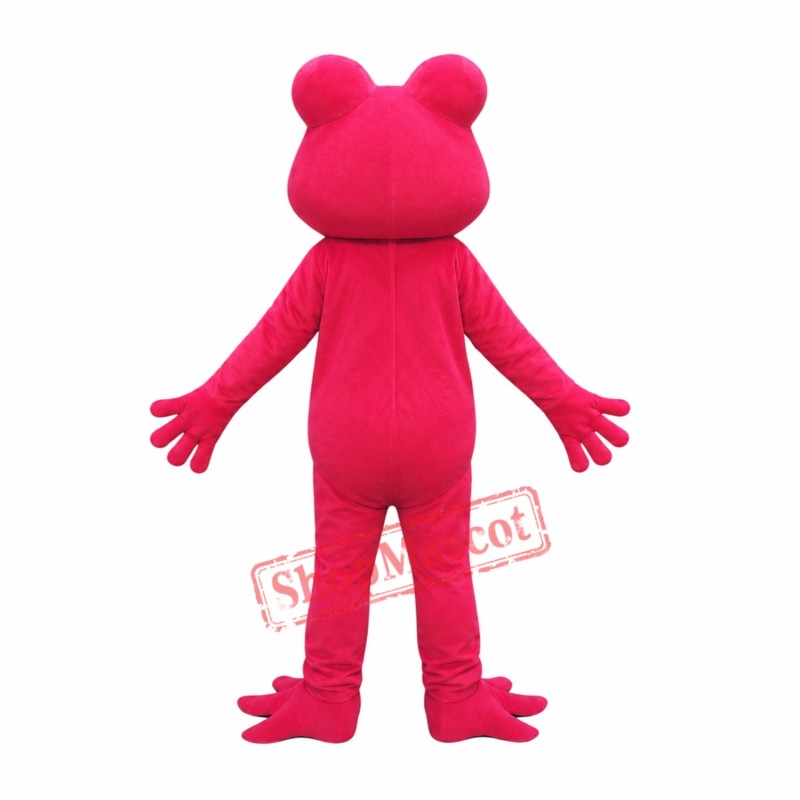 Red Lightweight Frog Mascot Costume Red Lightweight Frog Mascot Costume
