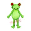 Smiling Lightweight Frog Mascot Costume