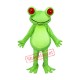 Smiling Lightweight Frog Mascot Costume Smiling Lightweight Frog Mascot Costume