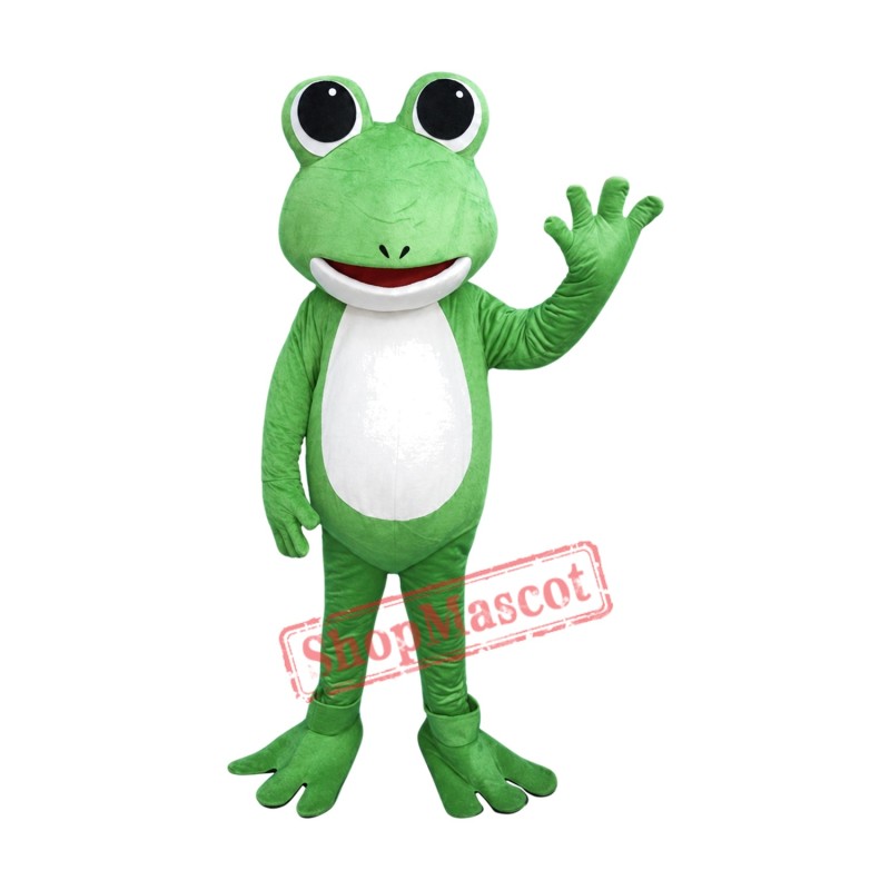 Cheap Lightweight Green Frog Mascot Costume Cheap Lightweight Green Frog Mascot Costume