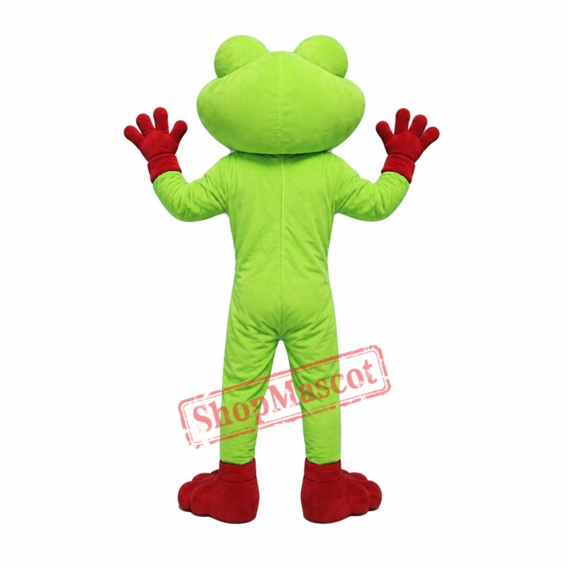 Red Eye Frog Mascot Costume Red Eye Frog Mascot Costume