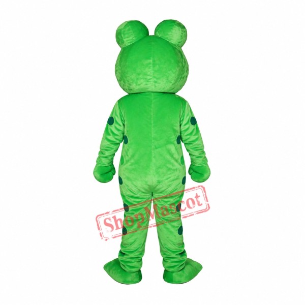 Cute Green Lightweight Frog Mascot Costume Cute Green Lightweight Frog Mascot Costume