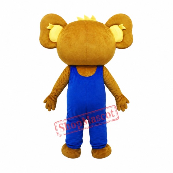 Cute Brown Koala Mascot Costume Cute Brown Koala Mascot Costume