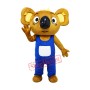 Cute Brown Koala Mascot Costume