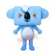 Baby Blue Koala Mascot Costume Baby Blue Koala Mascot Costume