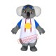 Cute Cartoon Koala Mascot Costume
