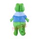 Green Alligator Crocodile Mascot Costume Green Alligator Crocodile Mascot Costume
