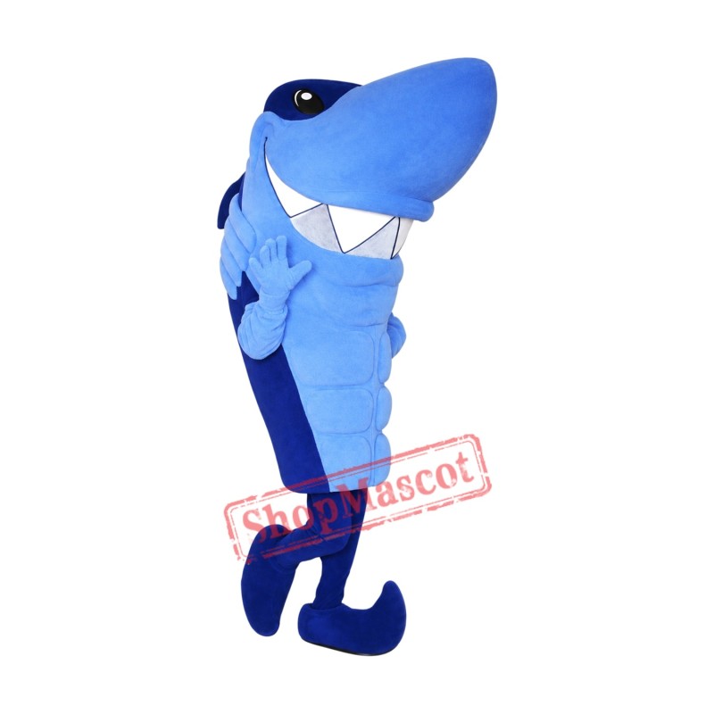 Cool Shark Mascot Costume Cool Shark Mascot Costume