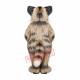 Grey Furry Cat Mascot Costume