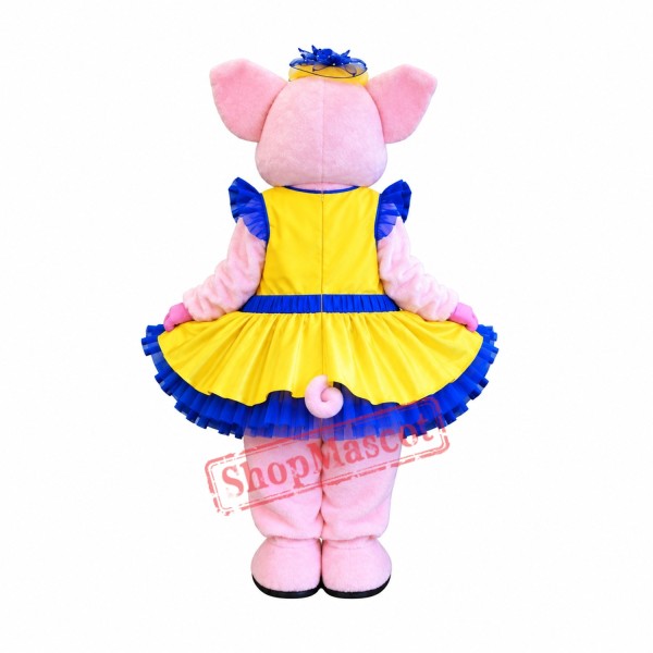 Fashion Pig Mascot Costume Fashion Pig Mascot Costume