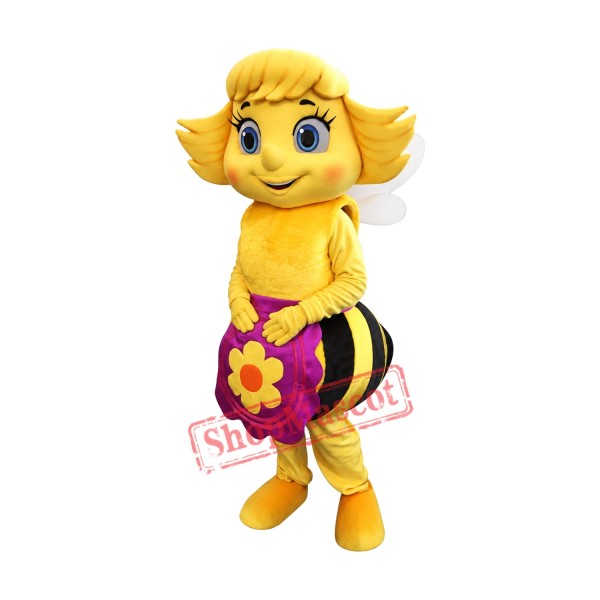 Beautiful Female Bee Mascot Costume