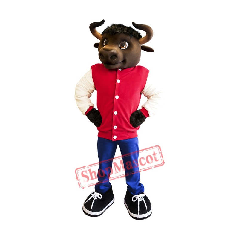Sport Bull Mascot Costume