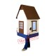 Top Quality Lightweight House Mascot Costume Top Quality Lightweight House Mascot Costume