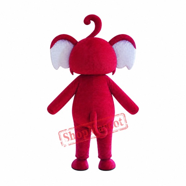 Red Koala Mascot Costume Red Koala Mascot Costume