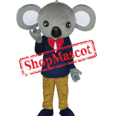 Cheap Gentleman Koala Mascot Costume