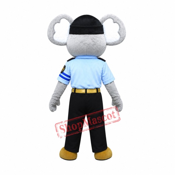 Police Koala Mascot Costume Police Koala Mascot Costume