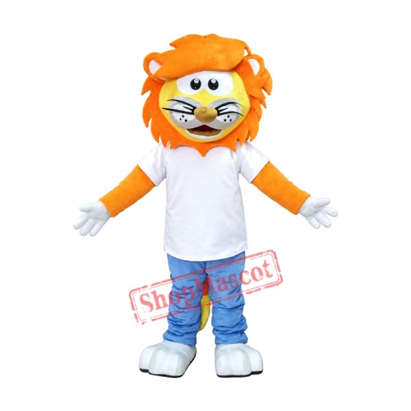 Professional Plush Lion Mascot Costume Professional Plush Lion Mascot Costume