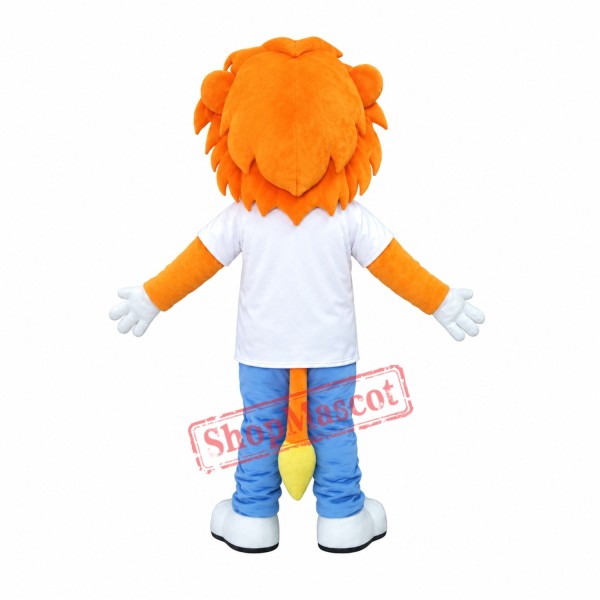 Professional Plush Lion Mascot Costume Professional Plush Lion Mascot Costume
