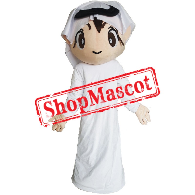 Arab Boy Mascot Costume