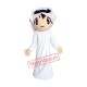 Arab Boy Mascot Costume Arab Boy Mascot Costume