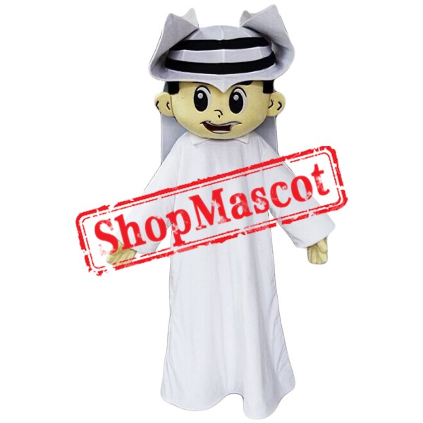 High Quality Arab Boy Mascot Costume