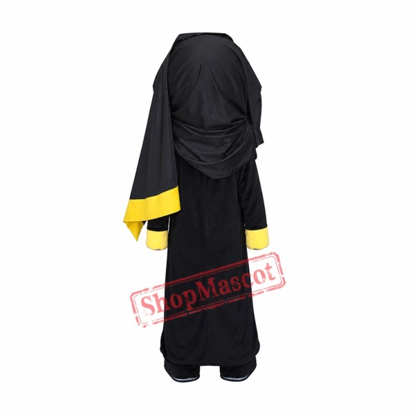 Black Clothes Arab Girl Mascot Costume Black Clothes Arab Girl Mascot Costume