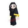 Black Clothes Arab Girl Mascot Costume