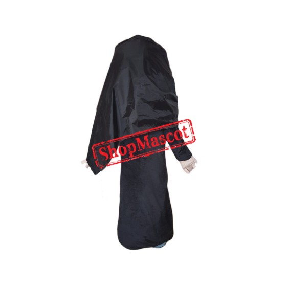 Black Clothes Arab Girl Mascot Costume