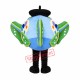 Cute Blue Fish Mascot Costume Cute Blue Fish Mascot Costume