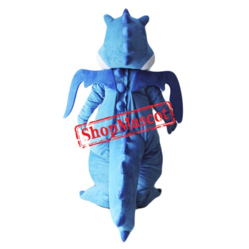 Top Quality Lightweight Blue Dragon Mascot Costume
