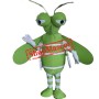 Green Mosquito Mascot Costume
