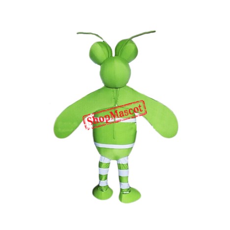 Green Mosquito Mascot Costume
