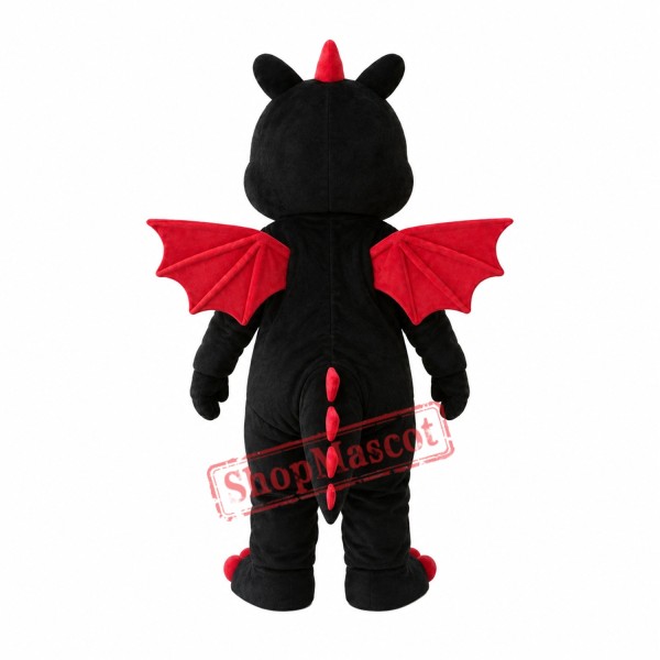 Top Quality Lightweight Black Dragon Mascot Costume Top Quality Lightweight Black Dragon Mascot Costume
