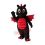 Top Quality Lightweight Black Dragon Mascot Costume