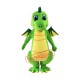 Top Quality Lightweight Green Dragon Mascot Costume Top Quality Lightweight Green Dragon Mascot Costume