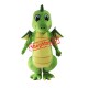Top Quality Lightweight Green Dragon Mascot Costume