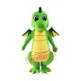 Top Quality Lightweight Green Dragon Mascot Costume