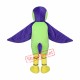 Colorful Roadrunner Mascot Costume Colorful Roadrunner Mascot Costume