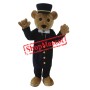 Adult Police Teddy Bear Mascot Costume