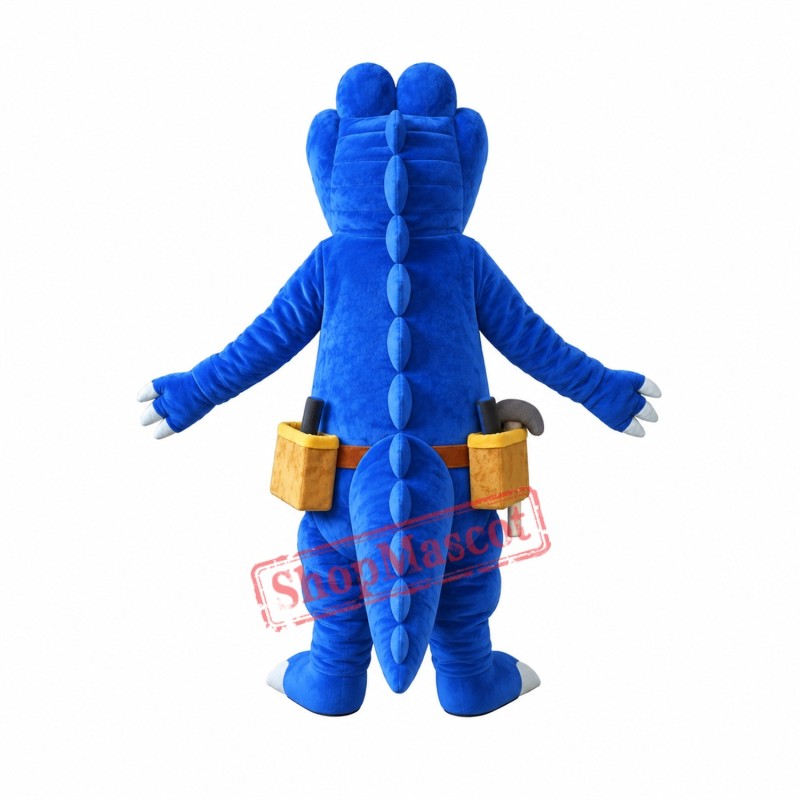 Worker Crocodile Mascot Costume Worker Crocodile Mascot Costume