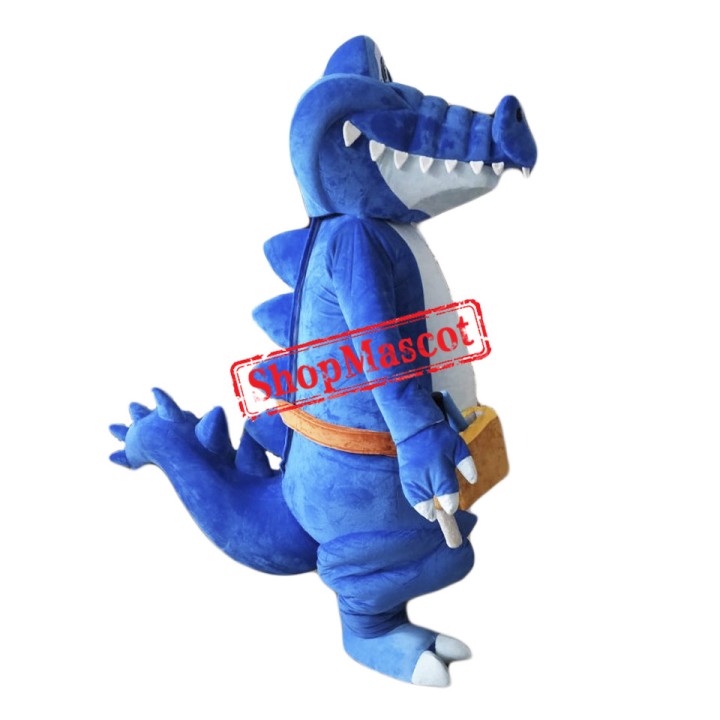 Worker Crocodile Mascot Costume