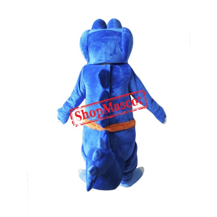 Worker Crocodile Mascot Costume