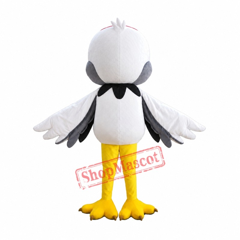 Cheap Crane Mascot Costume Cheap Crane Mascot Costume