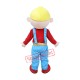Cheap Builder Mascot Costume