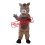 High quality Brown Boar Mascot Costume