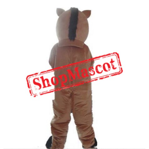 High quality Brown Boar Mascot Costume