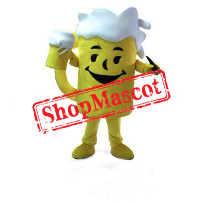 Happy Lightweight Beer Cup Mascot Costume
