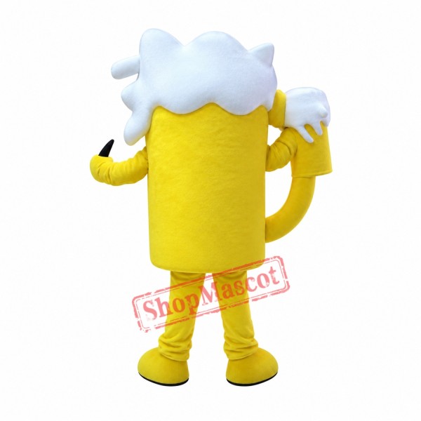 Happy Lightweight Beer Cup Mascot Costume