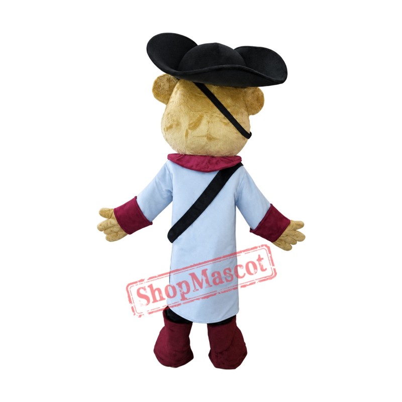 High Quality Pirate Bear Mascot Costume High Quality Pirate Bear Mascot Costume