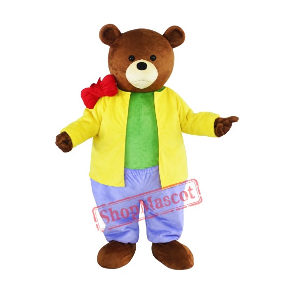 Cheap Brown Bear Mascot Costume